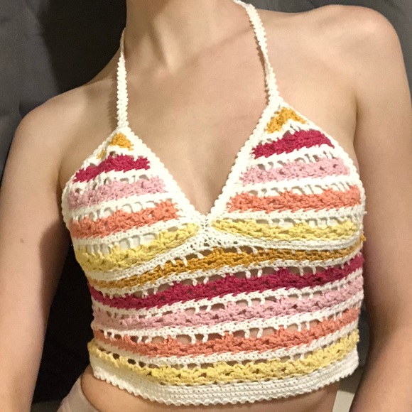 Crochet Halter Top - Picture 2 of 4